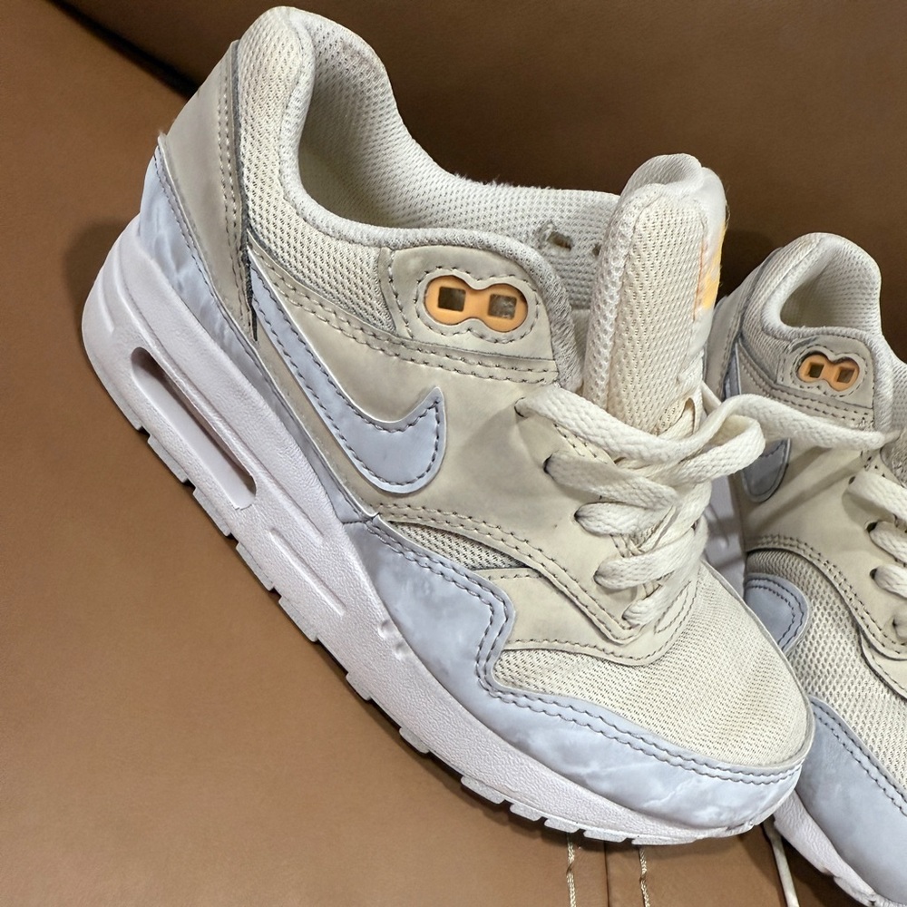 Nike Kids Cream and White Sneakers